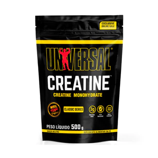 Creatina Monohidratada Sem Sabor Refil 500g - Universal Nutrition