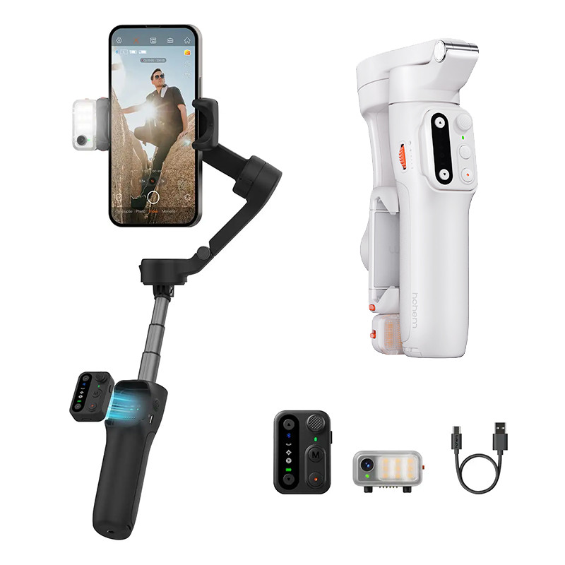 Hohem Estabilizador Hohem Gimbal ISteady V3 3 Eixos AI Face