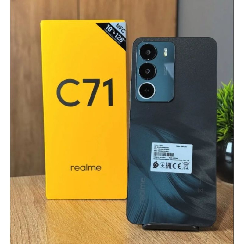 Celular Smartphone Realme C71 NFC 256gb / 128gb Versão Global (COM