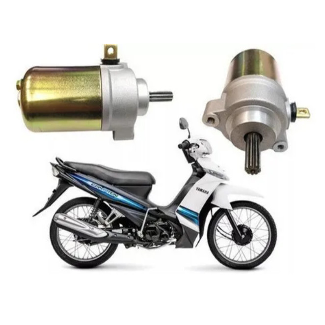 MOTOR DE PARTIDA ARRANQUE CRYPTON 115 2009 A 2016 YAMAHA | Shopee Brasil