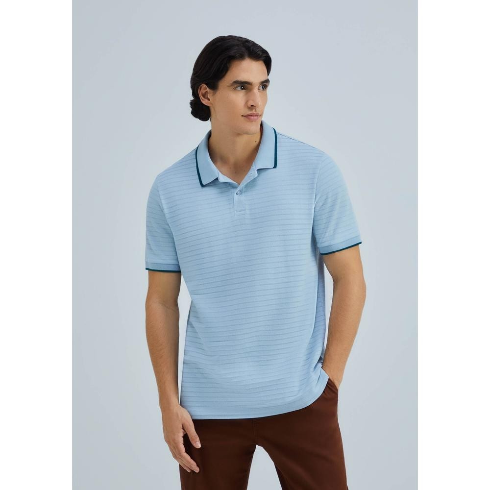 Camisa Polo Masculina Manga Curta Listrada