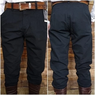 Bombacha Jeans Masculina Preta H471C