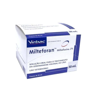 Milteforan Tratamento Contra Leishmaniose Virbac 30ml Cães