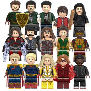 O Homelander Frenchi Billy Butcher Hughie Campbell Leite Da Mãe Ryan Kimiko Brinquedo Do Bloco De Construção