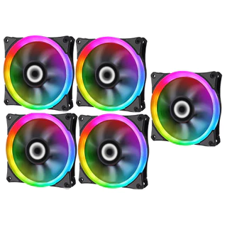 5 Fan Cooler Rgb Gmx-12rainbow-sb