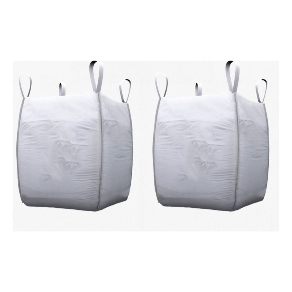 2 X Un Big Bag P/ Ensacar Reciclagem 120/90/90 1000kg