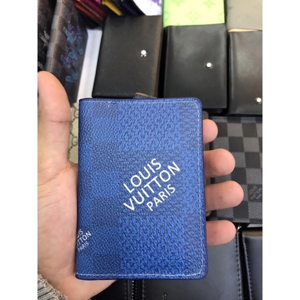 Porta cartão em couro top grife premium importado