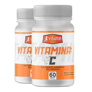 Kit 2x Vitamina C 580mg Promel 60 Cápsulas/Made in Usa