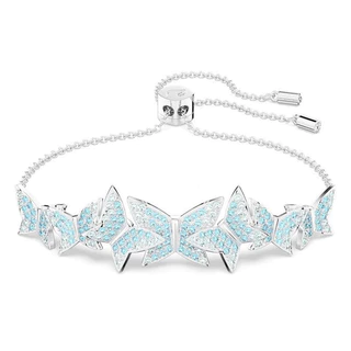 A requintada pulseira borboleta Swarovski Lilia vem com uma caixa de presente. OK0A