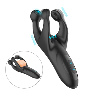 Vibradores Massajadores Testicle Massager Para Homens Brinquedos Sexy Massajador De Silicone Da Próstata Estimulador De Escroto De Casal Adultos