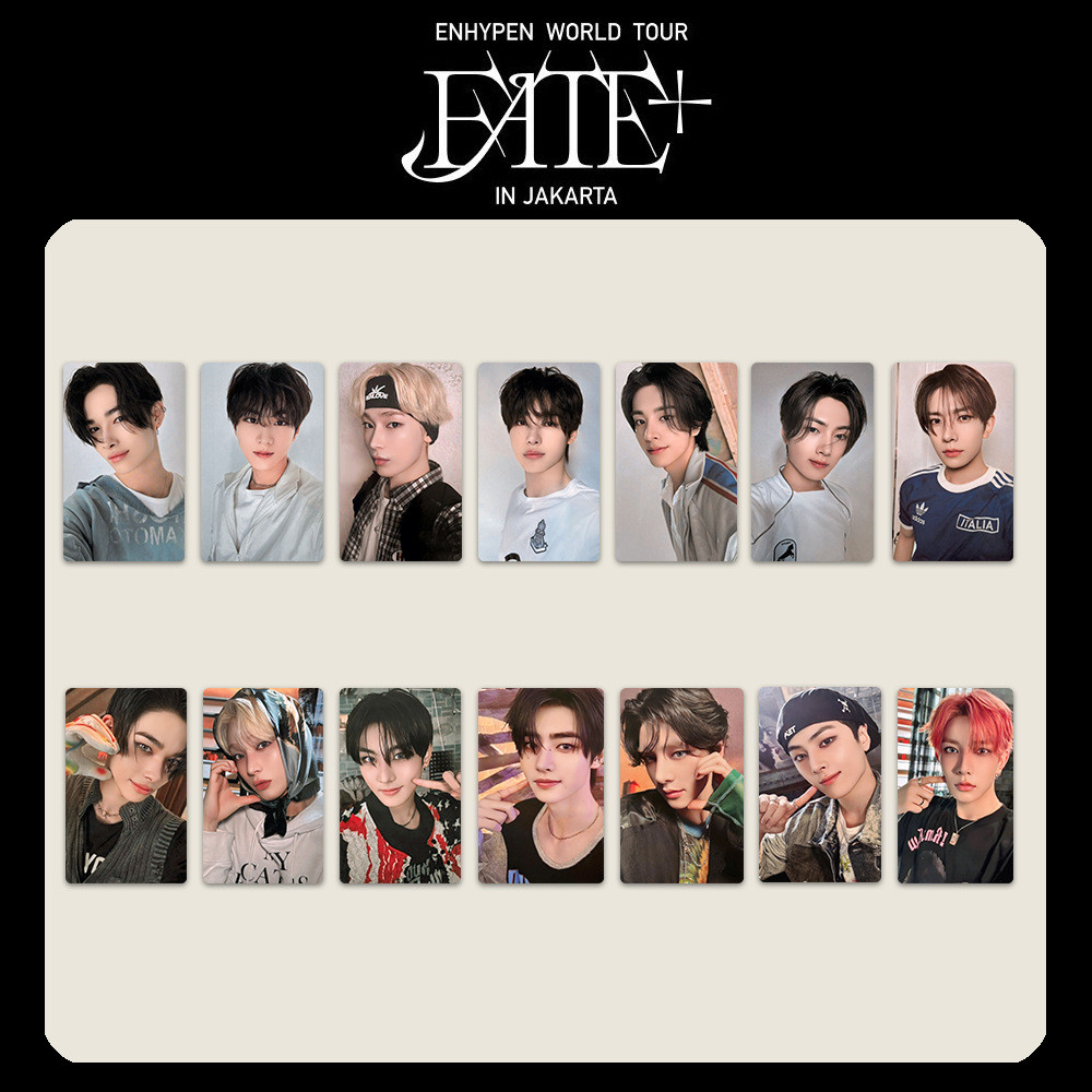 5-7pcs EN WORLD TOUR FATE PLUS IN JAKARTA Brought the Heat Lomo