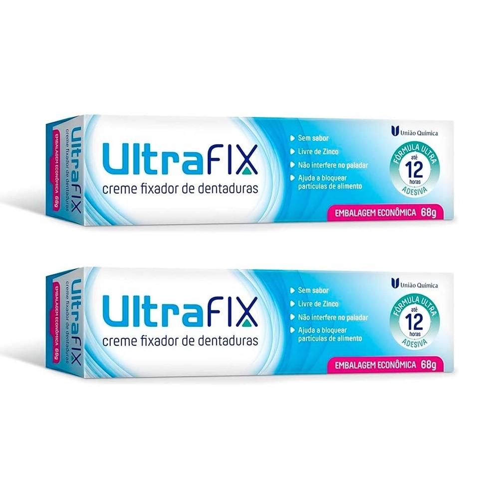 Kit 2 und Ultrafix Creme Sem Sabor 68g | Shopee Brasil