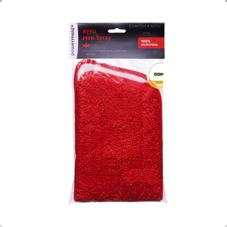 Refil Mop Spray Powermaid Microfibra Velcro Lavável