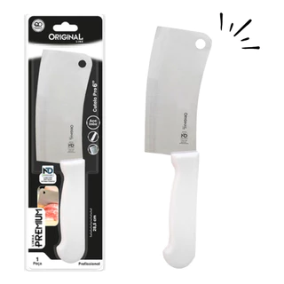 Cutelo Profissional Machadinha Inox Cozinha Churrasco Faca 6 Original