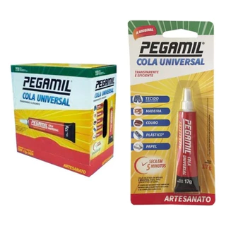 Cola Universal Pegamil 17g Caixa 12 Unidades Artesanato
