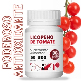 Licopeno De Tomate 500mg C/60CÁPS Envio Imediato em Oferta na Shopee
