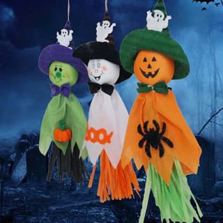 JAMXUN Halloween Abóbora Fantasma Bruxa Pendurado Pingentes Festival Festa Boneca Truque Ou Deleite Feliz Decoração Helloween