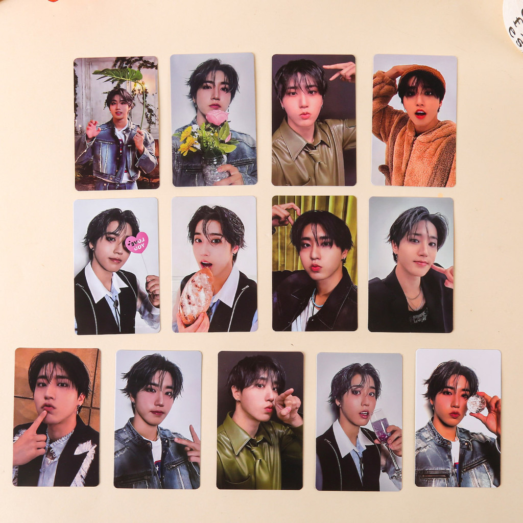 Kpop Idol Stray Kids Japão 3o Álbum Conjunto De Cartões