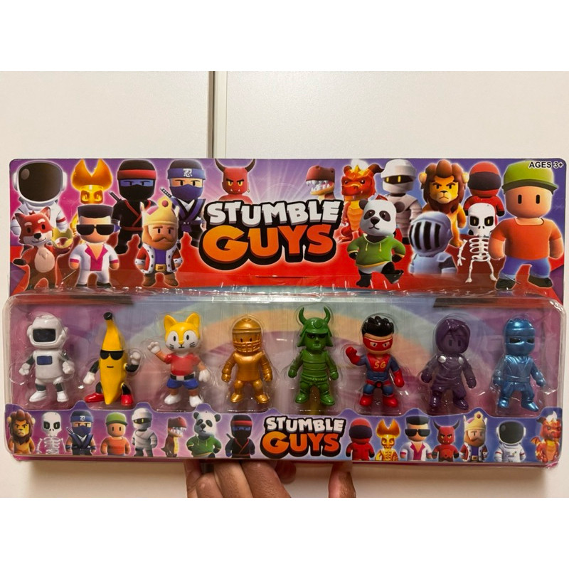 Kit Stumble Guys 8 Bonecos Jogo Stumble Guys 8 Cm Articulado envio ...
