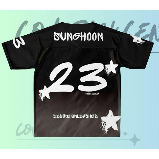 Camisa De Concerto OUTSIDE ENHYPEN Kpop Engene Desire Unleashed