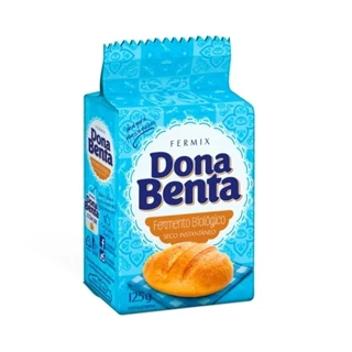 Fermento Dona Benta Biológico 125g Embalagem com 12 Unidades em Oferta na Shopee