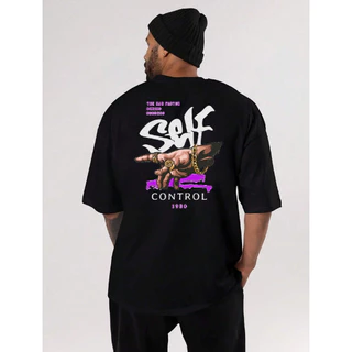 Camiseta Oversized Streetwear Unissex Self