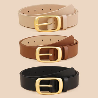 Cinto de Moda Ladies Trendy Fashion Belt Qualidade Fivela de Liga Decoração PU