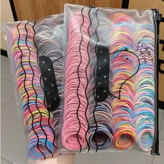 2000 Peças/Faixa De Borracha , Laço De Cabelo , Cabeça De Criança , Corda Elástico , Sem Danos Ao Boa Elasticidade E design Simples
