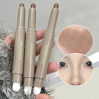 Escova Monocromática de Contorno com Sombra de Nariz de Pincel Sombra de Uso Duplo Natural Tridimensional Não Fácil de T
