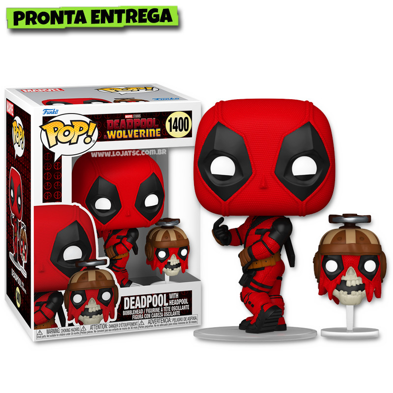 Funko Pop! Deadpool & Wolverine - Deadpool with Headpool 1400