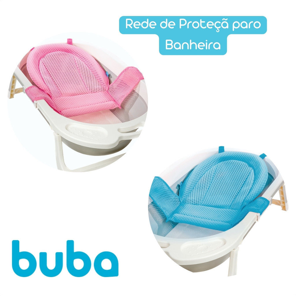 Rede de Proteção Redutor para Banheira Banho do Bebê Buba | Shopee Brasil