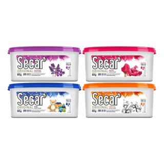 Kit 4un Antimofo Secar 80g - Desumidificador, Armario