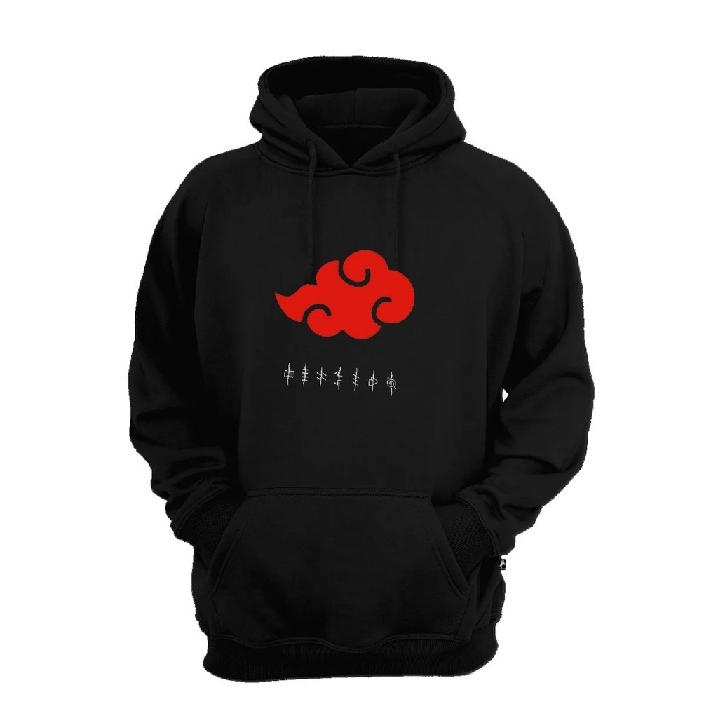 Blusa de Frio Moletom Unissex Nuvem Akatsuki lancamento Shopee Brasil