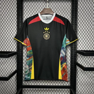 Edição Especial Alemã Black 24-25 G-Y Camiseta Esportiva Masculina G-Y