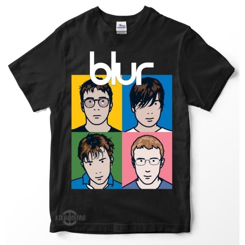 kaos blur Ice cream man Camiseta Premium band britpop Gamuza the