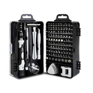 Kit Ferramentas 115 Peças Jogo Mini Chaves Precisão Multiuso Celular Notebook Tablet
