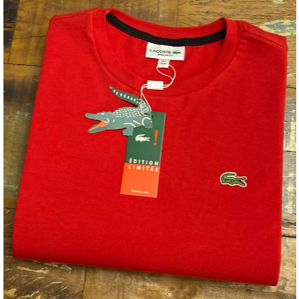 Camisetas basicas lacoste sale