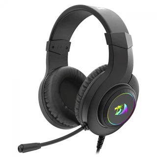 Headset Gamer Redragon H371 Hylas RGB, 7.1 Surround, Drivers de 50mm, USB, Black