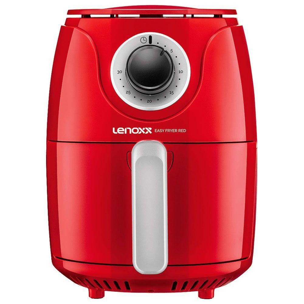 Fritadeira PFR905 Sem Óleo 2,4 Litros Lenoxx Vermelho 110V