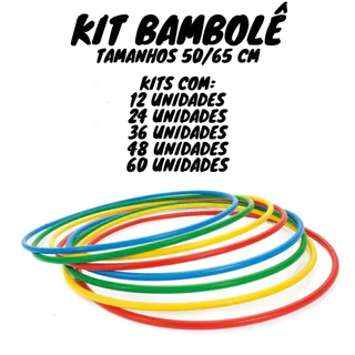 Kit Bambolês infantil Tamanhos 50/65 Cm brinquedos ar livre Promoção A Pronta Entrega