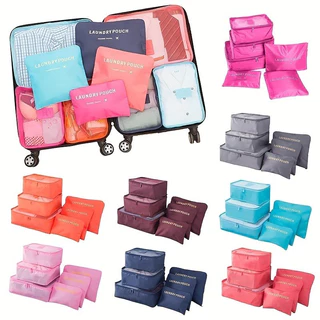 Organizador de Mala de Bagagem Viagem Kit 6 Peças Bolsa em Oferta na Shopee