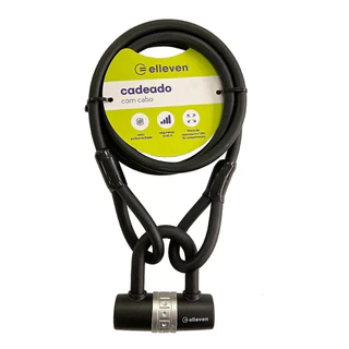 Cadeado tranca trava U Aco 1,5mx12mm para bicicleta