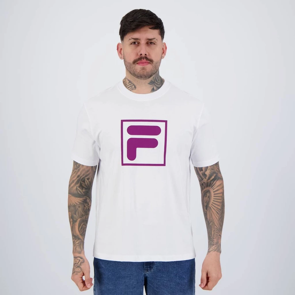 Camiseta Fila DNA F-Box Branco