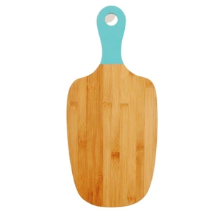 Tábua para Corte Nature Candy Cor Azul 19x43Cm Bambu em Oferta na Shopee