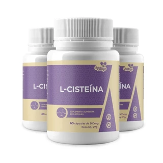 3X L- cisteína NAC 60 cáp Envio Imediato em Oferta na Shopee