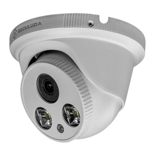 Camera Seculuda ColorVu IP Dome, HD, 2MP, Branco, AHD-W-MFD202M em Oferta na Shopee
