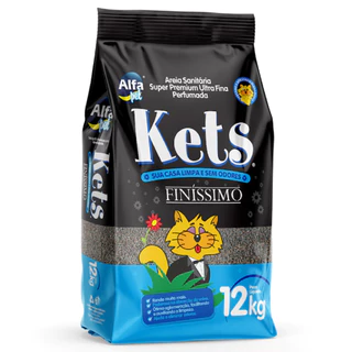 Areia Higiênica Kets Finissimo 12kg
