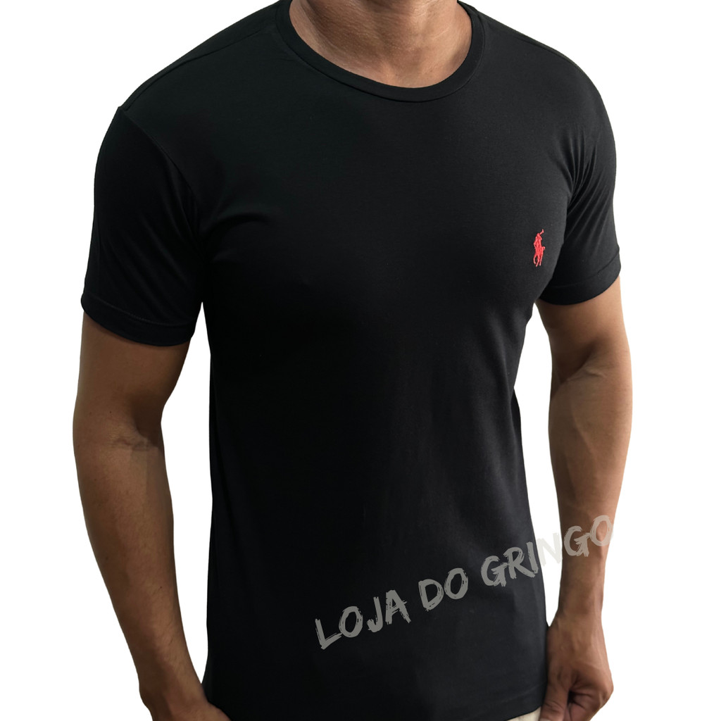 Camiseta Básica Masculinas Algodao Premium