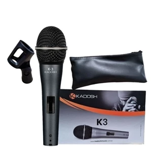 Microfone Dinâmico De Mão Profissional Kadosh K-3