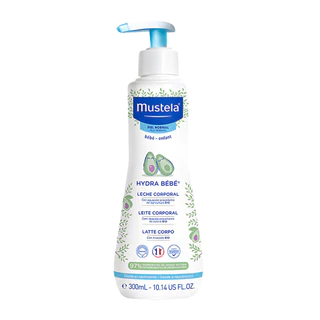 Leite Corporal Mustela Hydra Bebê Pele Normal - 300ml